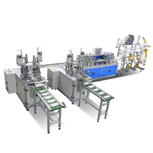Fully automatic plain face mask production line with CE certificate