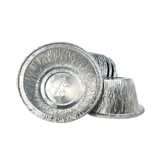 Disposable Aluminum Foil Tart Containers Food Grade Trays