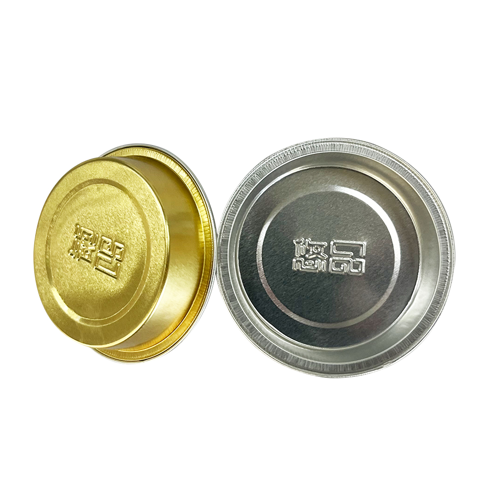 Factory High Quality Cake Container Muti-Colors Customized Aluminum Foil Cupcake Tray Customized Size 