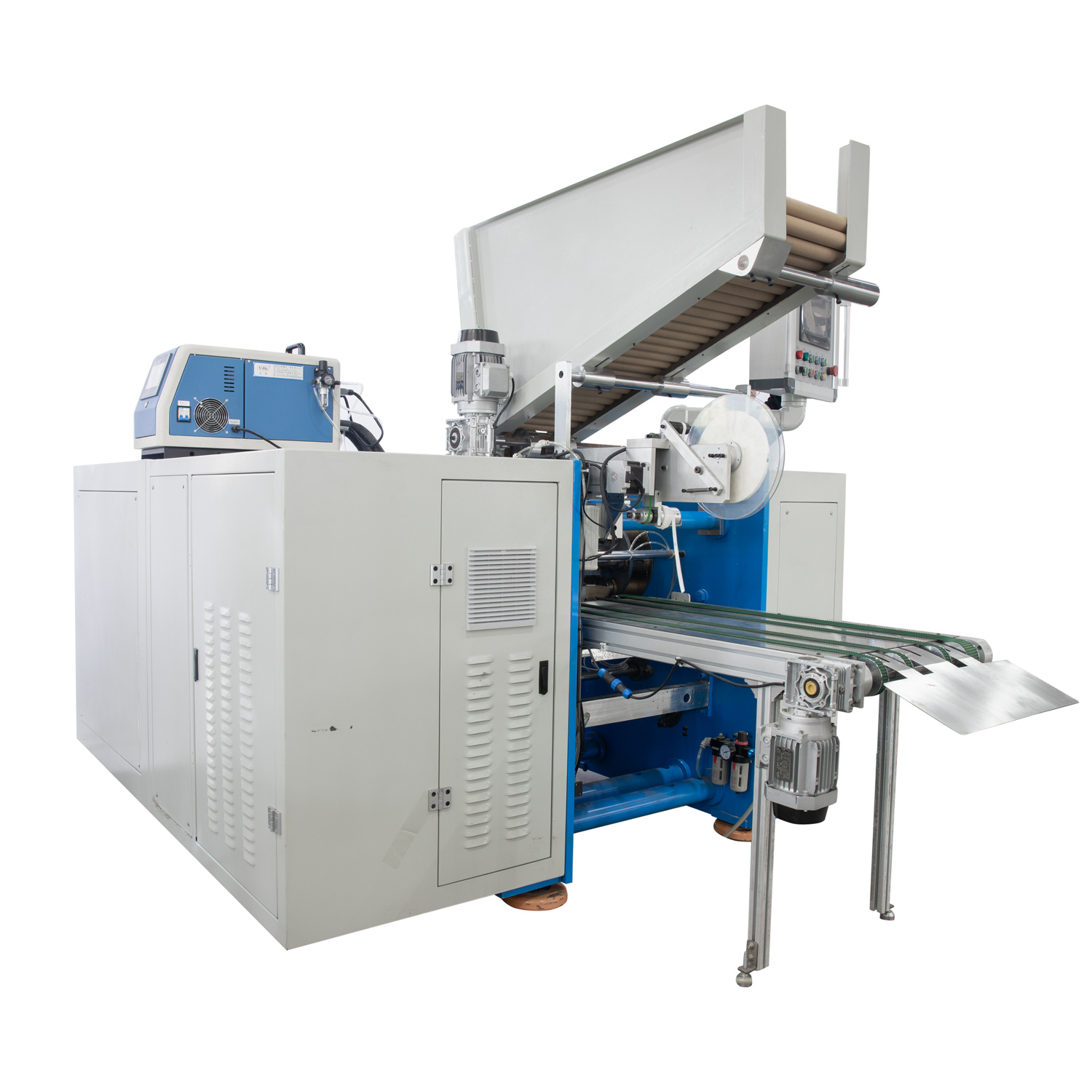 Full Automatic Aluminum Foil Roll Rewinding Machine for Making Small Roll Foil Paper Sheet