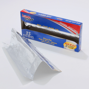 Pop Up Disposable Household BBQ Aluminum Foil Paper Sheet for food Cooking Baking