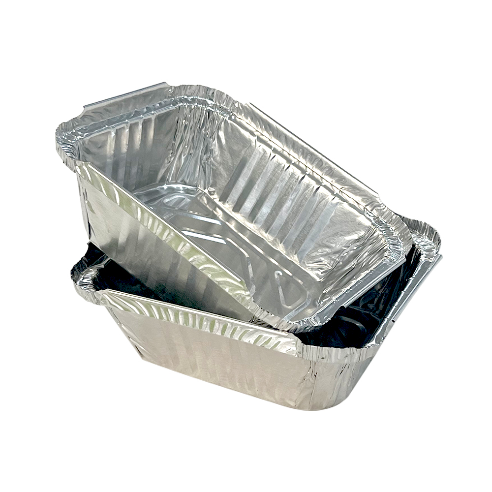 Oven Use Food Packing Aluminum Foil Containers Silver Foil Baking Tray