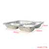 4 Compartment Industrial Aluminum Foil Container Food Grade Aluminium Tray Pans