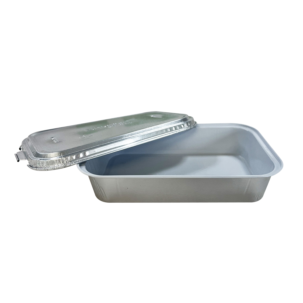  Manufacturer Tray Coated Airline Aluminum Foil Food Container