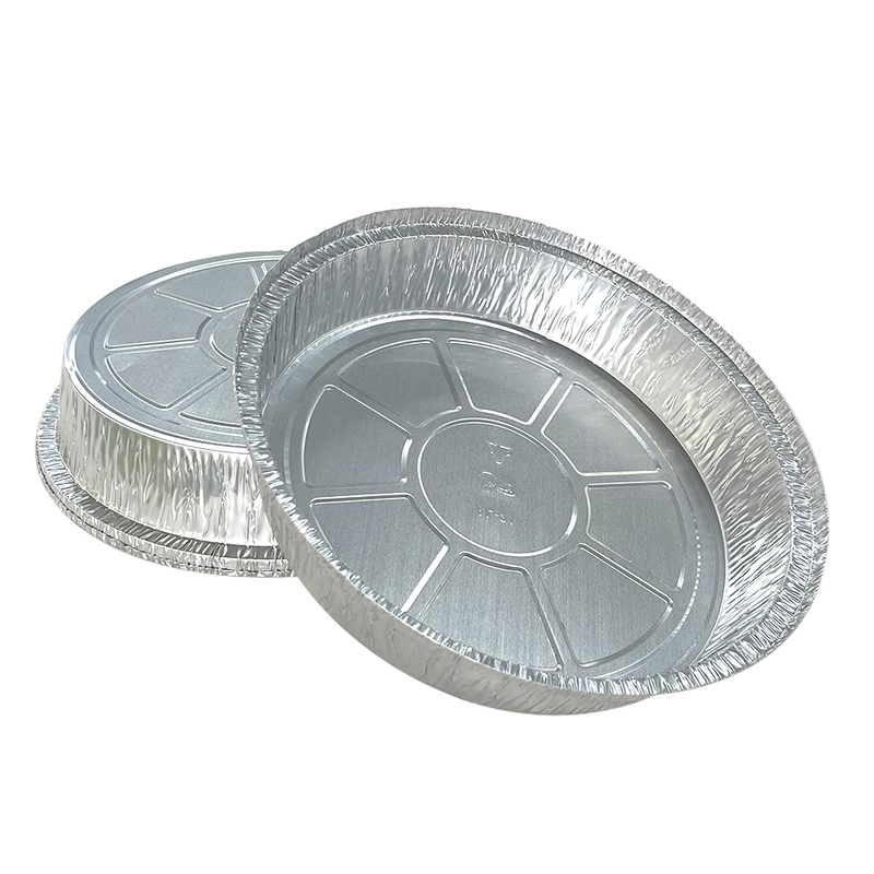 Customized Size Aluminum Foil Food Pie Container Tray 