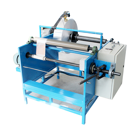 Manual Aluminum Foll/Baking paper Rewinder Machine (One Shaft)