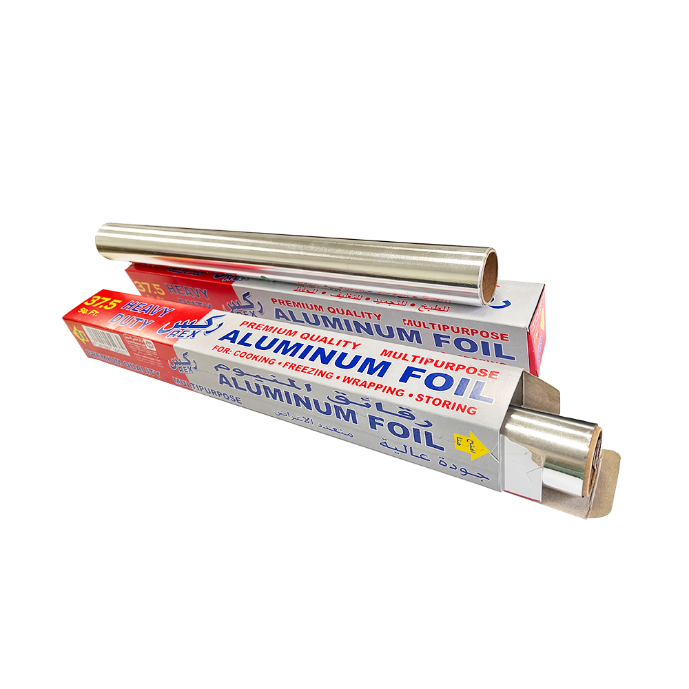 Manufacturer Aluminum Foil Small Roll Household Food Packing Paper Foil Insulation Aluminium Foil Rolls