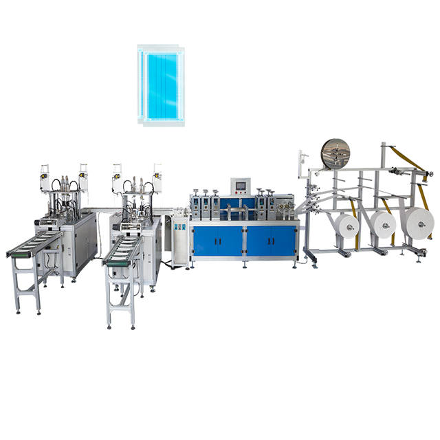 Fully automatic plain face mask production line with CE certificate