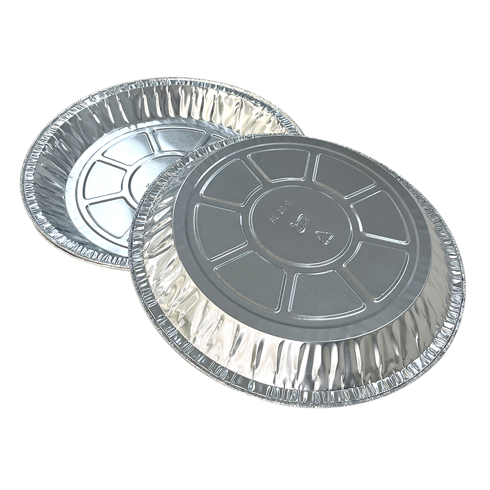 Aluminum Foil Tray Pie Pan Disposable Food Packing Pizza Container